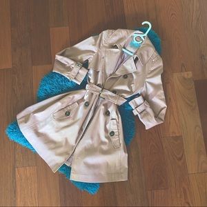 Blush Pink Trench Coat